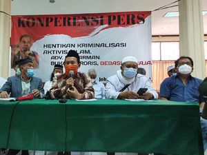 Sahabat Minta Jokowi Bebaskan Munarman dari Tahanan