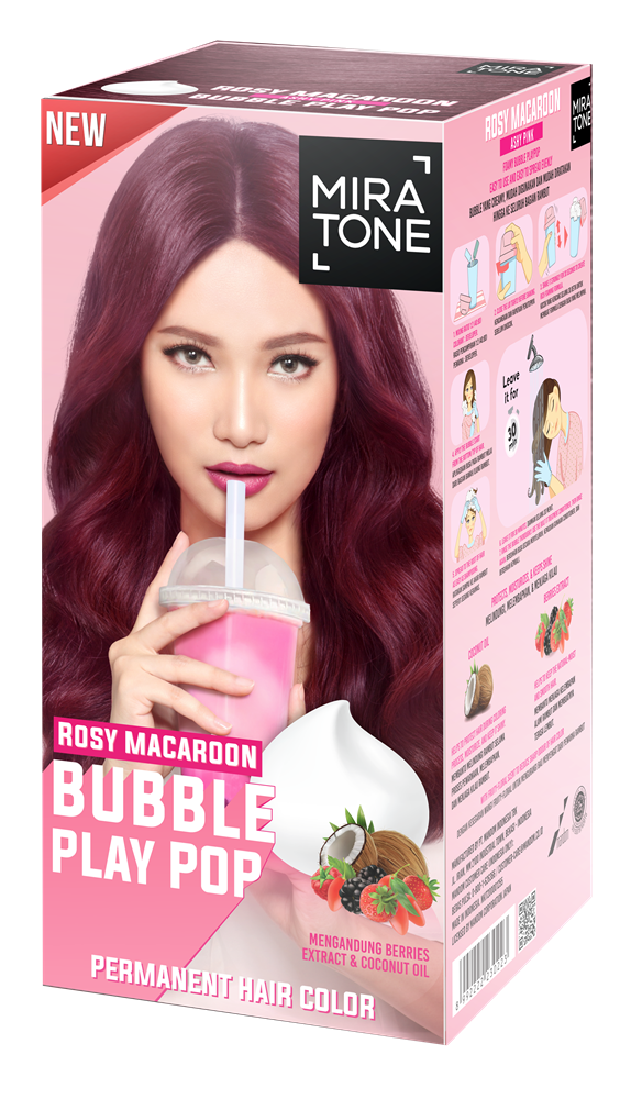 Miratone Bubble Play Pop, Varian Rosy Macaroon
