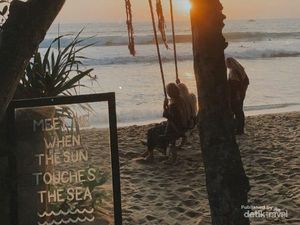 Bukan Bali, Pantai Cantik Ini Ada di Pandeglang