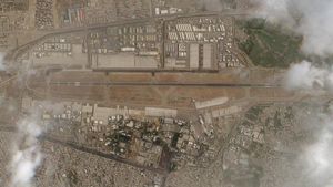Pasukan AS Pergi, Begini Kondisi Bandara Kabul dari Satelit