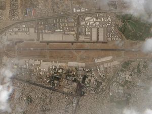 Pasukan AS Pergi, Begini Kondisi Bandara Kabul dari Satelit