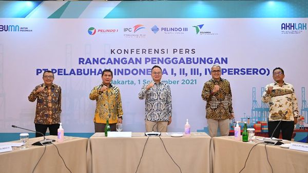 Pemerintah Umumkan Rancangan Penggabungan BUMN Pelabuhan