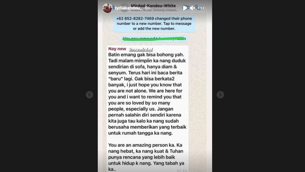 Pesan Lidya Kandou
