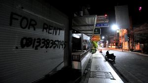 Sepi Sunyi Jalanan Bali yang Masih PPKM Level 4
