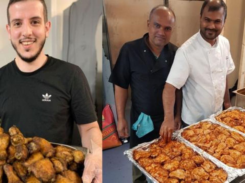 Pengungsi Afghanistan ke Inggris, Resto Ini Bagikan 600 Porsi Makanan