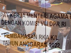 Bahas Anggaran Kemenag, Menag Yaqut Cholil Rapat Bareng DPR