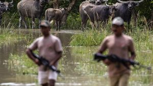 Ketika Hewan di Alam Liar Terjebak Banjir
