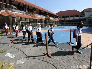 Gelar PTM, Sekolah di Solo Terapkan Prokes Ketat