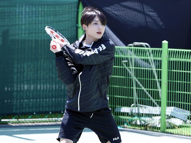 Jungkook berbakat dalam bidang olahraga