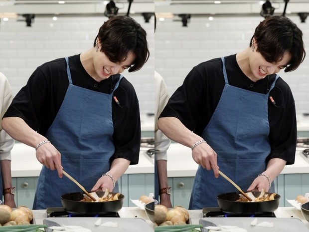 Jungkook memiliki keterampilan memasak