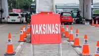 Kini Masyarakat Bisa Vaksin COVID-19 di Jalan Tol