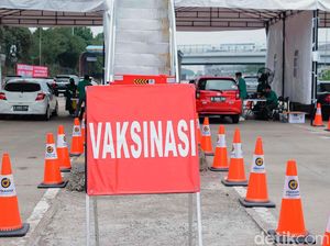 Kini Masyarakat Bisa Vaksin COVID-19 di Jalan Tol