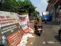 Ada Galian SJUT, Jl Kepten Tendean Jaksel Alami Kepadatan