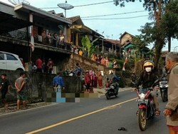 4 Pemotor Terlibat Kecelakaan di Sumedang, Satu Orang Tewas