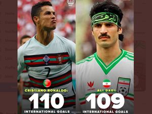 Ronaldo Ukir Rekor 111 Gol, Netizen: Luar Biasa