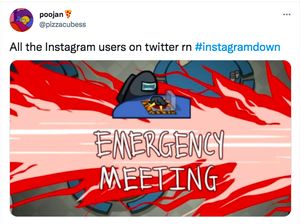 Instagram Down Jadi Bahan Meme Kocak