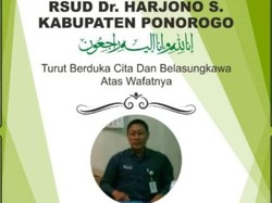 Perawat RSUD Ponorogo Meninggal Terpapar COVID-19