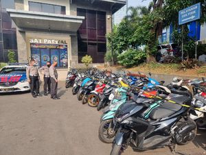 Polisi Bubarkan Balap Liar di Jaksel, 55 Motor Dikandangkan
