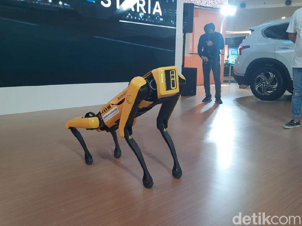 Gemas! Hyundai Pamer Robot Anjing Cerdas Barunya