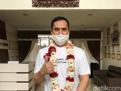 Ekspresi Bahagia Saipul Jamil Saat Bebas dari Lapas Cipinang
