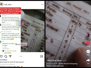 Segini Harga Sembako Tahun 1997, 1/4 Kg Telur Cuma Rp 750!