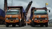 Wow! Jembatan Sei Alalak Gendong 32 Truk Jumbo