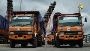 Wow! Jembatan Sei Alalak Gendong 32 Truk Jumbo