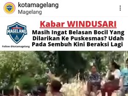 Viral Bocil Jatuh-Dilarikan ke Puskesmas Saat Main Gledekan di Magelang