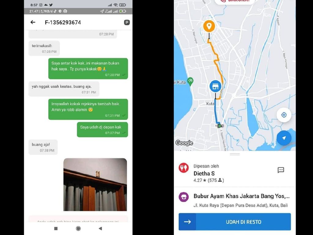 Viral Driver Ojol Kena Suspend karena Dianggap Tak Sopan saat Antar Makanan Viral Driver Ojol Kena Suspend karena Dianggap Tak Sopan saat Antar Makanan