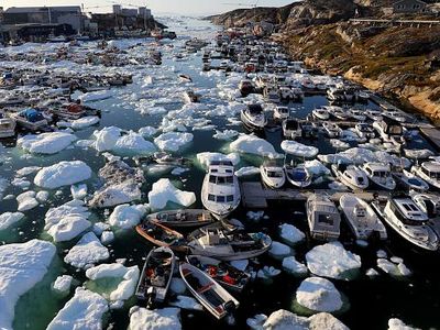 Es di Greenland Terus Cair, Sinyal Memburuknya Pemanasan Global