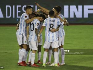Kualifikasi Piala Dunia 2022: Argentina Bungkam Venezuela 3-1