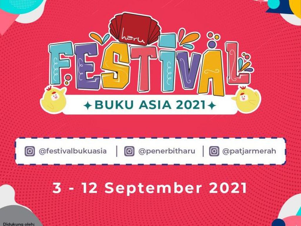 Siap Ramaikan Pesta Literasi Festival Buku Asia 2021?