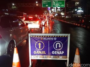 One Way Arah Jakarta Diberlakukan, Lalin di Puncak Macet