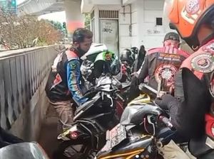 Duh! Masih Ada Saja Pemotor Nekat Pakai Strobo-Sirene