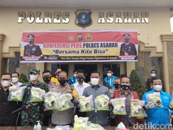 Warga Asahan Sindikat Narkoba dari Malaysia Diciduk, Sabu 28 Kg Disita