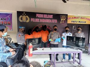 3 Residivis di Samarinda Diciduk Polisi Usai Kembali Mencuri di 13 Lokasi
