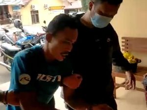 Polisi Tangkap Residivis Pencuri Televisi di PN Rantauprapat Sumut