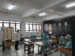 Melihat Suasana Sekolah Tatap Muka di SDN 03 Palmerah Jakbar