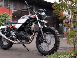Modifikasi Yamaha MT-25 Scrambler: Desainnya Klasik dan Siap Dibawa Ke Mana Aja