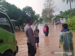 5 Desa di Gorontalo Terendam Banjir, Evakuasi Warga Terkendala Perahu