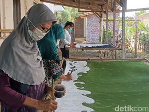 Usaha Batik Ini Tetap Bertahan di Masa Pandemi Berkat Ibu-ibu Rumah Tangga