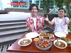 Bikin Laper! Ncess Nabati dan Dimas Beck Kepincut Udang Pecak Pekalongan