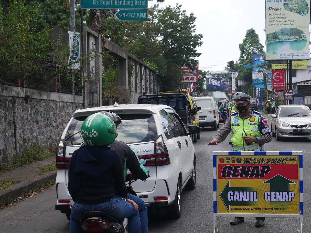 Polisi Akan Terapkan Ganjil Genap di Bandung Saat Nataru