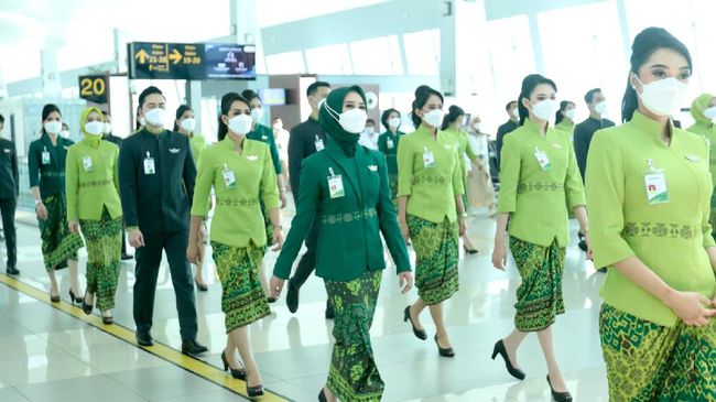 Hari Pelanggan Nasional. Citilink Luncurkan Seragam Baru