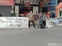 Mahasiswa Galang Dana, Minta Seluruh Anggota DPRD Labura Dites Urine