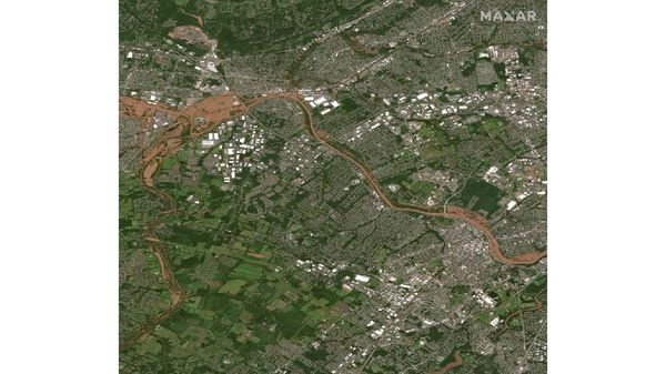 Before-After Banjir Bandang Terjang New York Dilihat dari Antariksa