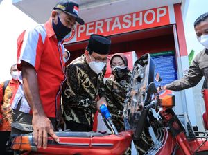 Tinjau Pertashop di Sidoarjo, Mendes Ingatkan Hal Ini ke BUMDes