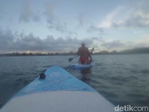 Serunya Main Paddling di Pangandaran, Seperti Susi Pujiastuti