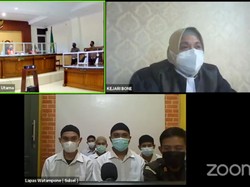 19 Terdakwa Kasus Penganiayaan Diksar Mapala IAIN Bone Divonis 1 Tahun Penjara