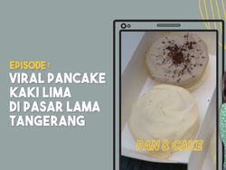 Viral Pancake Jepang di Pasar Lama Tangerang, Antre 2 Jam